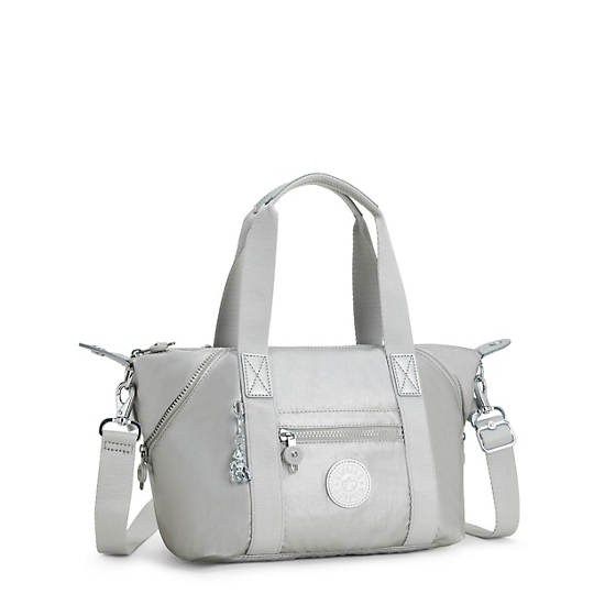 Kipling Art Mini Metallic Skuldertasker Sølv | DK 1381XY